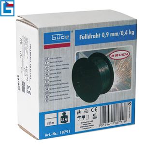 Güde 18791 plněná drátová elektroda 0,9mm / 0,4kg průměr cívky 100mm