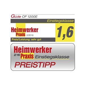 Güde OF 1200 E Horní frézka - 58117