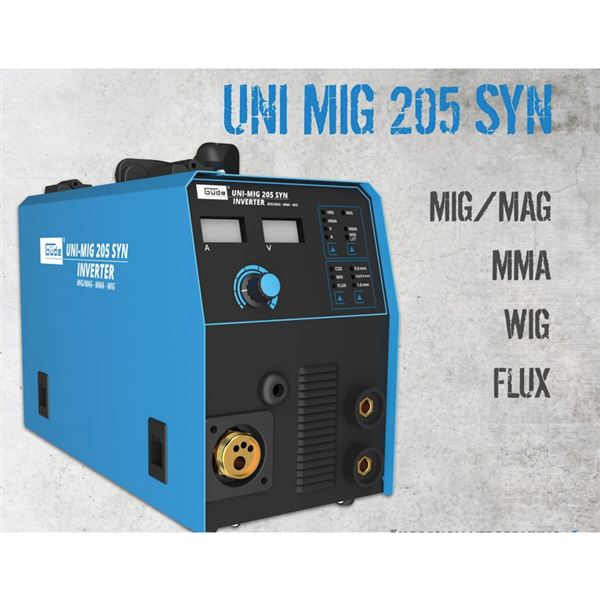 Invertorová svářečka UNI-MIG 205 SYN