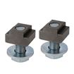 Vložky do T-drážek 13,5 x 8,5 mm M10, 2dílná sada