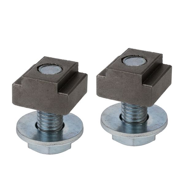 Vložky do T-drážek 13,5 x 8,5 mm M10, 2dílná sada
