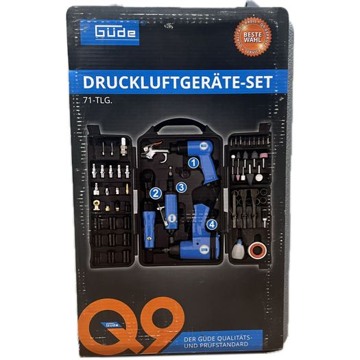 Souprava pneumatického nářadí, 71dílná