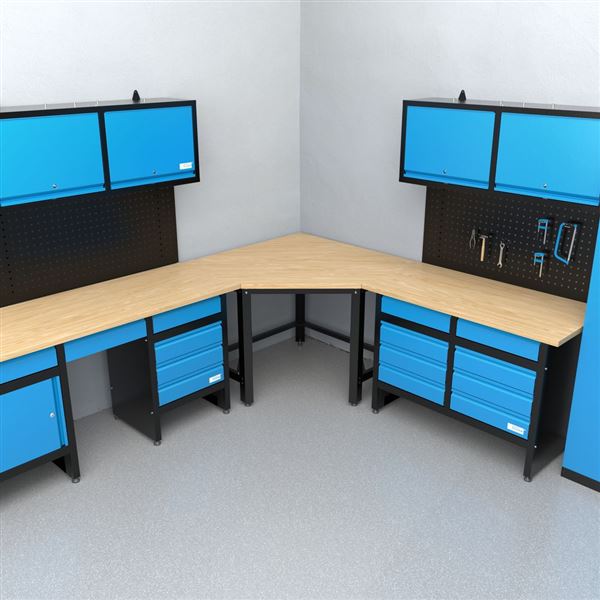 Rohový modul pracovního stolu GW 600E