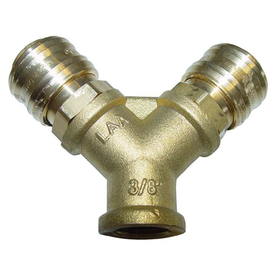 Güde 41136 2-cestný rozdělovač vzduchu s rychlospojkami (3/8" vnitřní závit)
