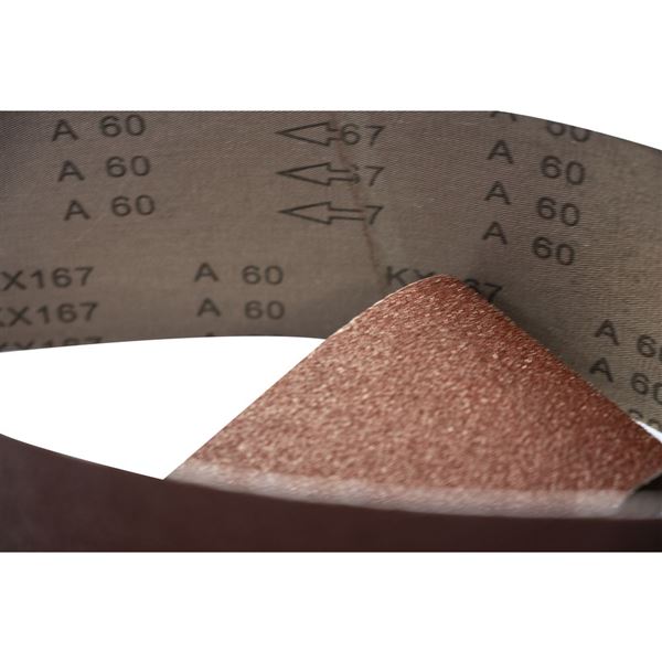 Sada brusných pásů 915 x 100 mm - K 60 k bruskám BTS a GBTS, 3dílná