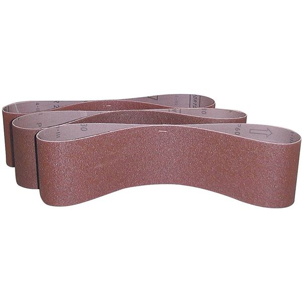 Sada brusných pásů 915 x 100 mm - K 120 k bruskám BTS a GBTS, 3dílná