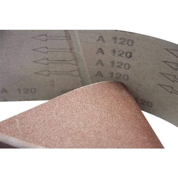 Sada brusných pásů 915 x 100 mm - K 120 k bruskám BTS a GBTS, 3dílná
