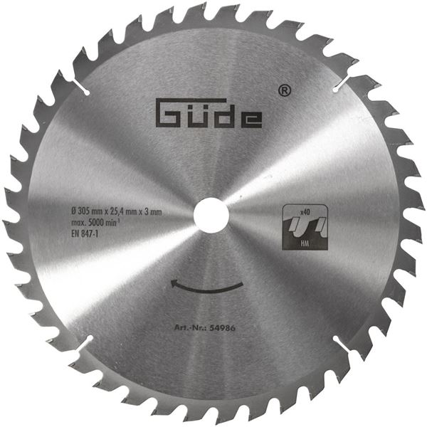Pilový kotouč HM 305 x 25,4 mm - 40z