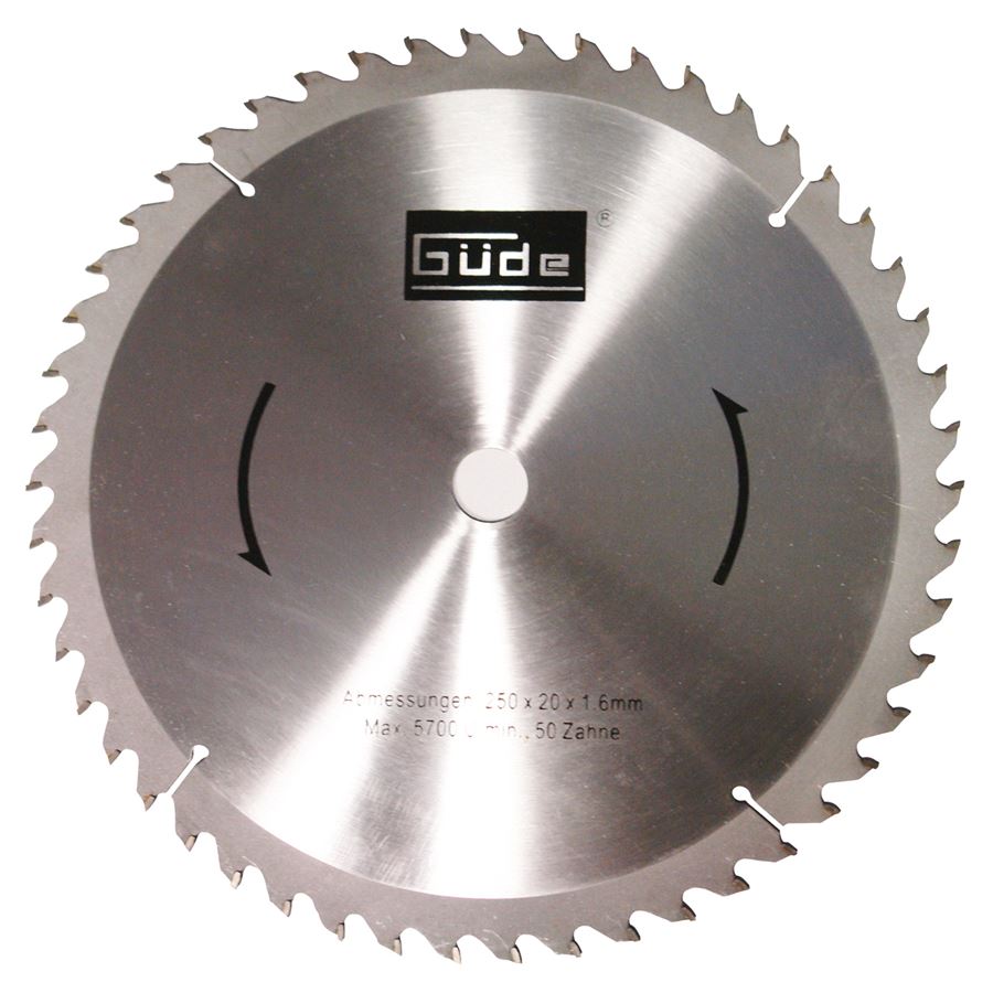 Güde 55023 pilový kotouč 250x20 mm / 50 zubů