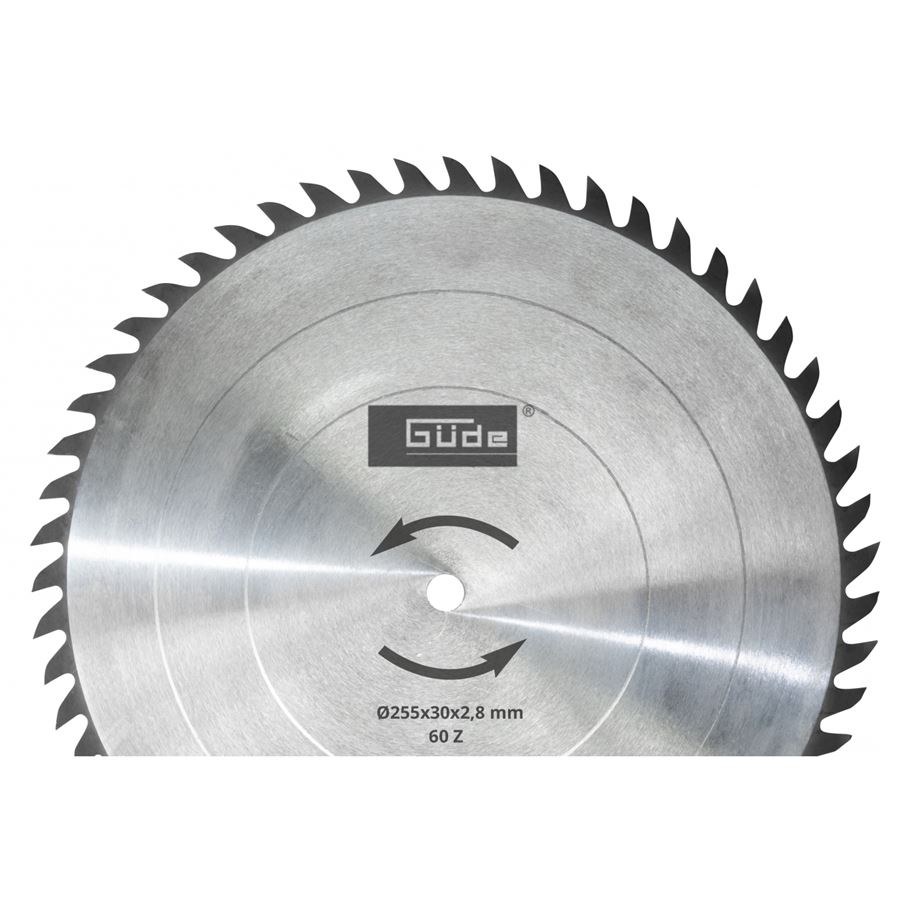 Güde 55263 Pilový kotouč 255 x 30 x 60z k radiální pile GRK 2534.1 BSL