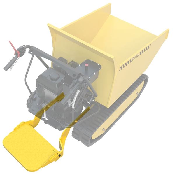 Stupátko obsluhy pro GRD 500/R