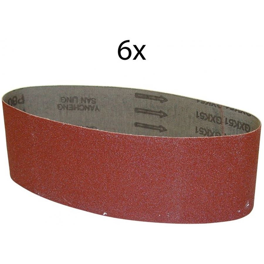 Güde 58306 Brusný pás 530 x 75 mm/K100 (6ks) pro BS 76-900 E