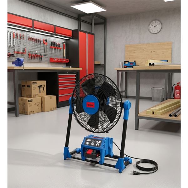 Akumulátorový ventilátor V 18-201-05