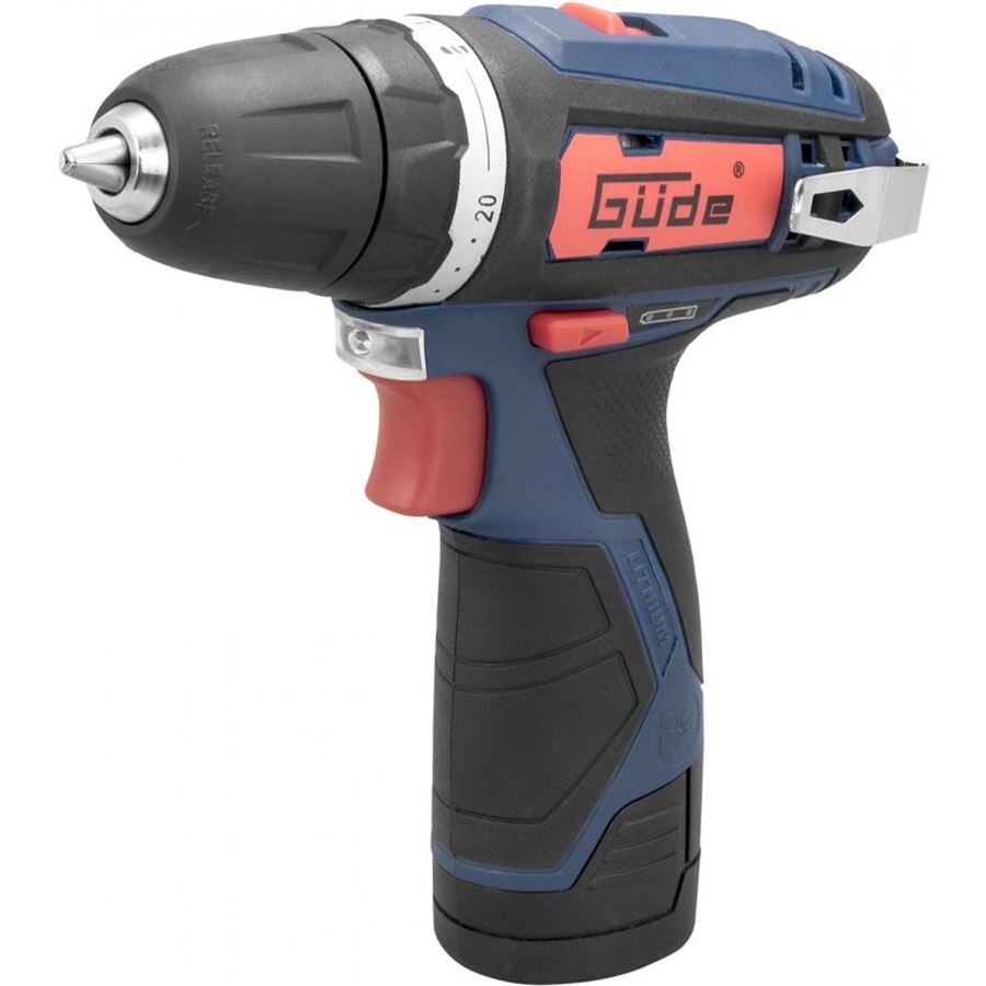 Güde BS 12-201-20K Aku vrtací šroubovák Li-on 12V / 2,0Ah - 58602