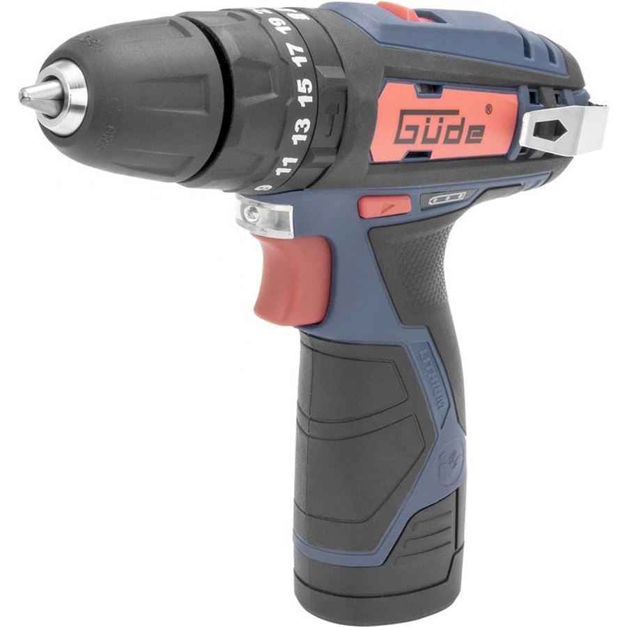 Güde BSB 12-201-20K Aku příklepová vrtačka Li-on 12V / 2,0Ah - 58605