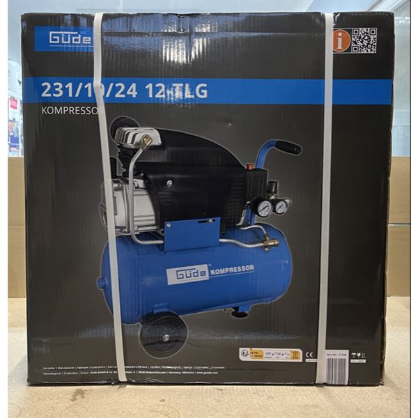 Kompresor 231/10/24, 12dílná sada