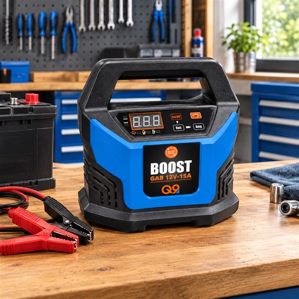 Automatická nabíječka baterií GAB 12V-15A-BOOST