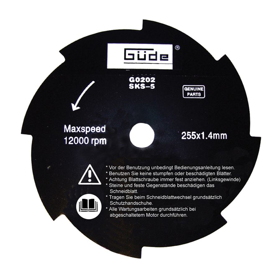 Güde Náhradní kotouč ke křovinořezům GFS 1255 B / GFS 1501 B - 94034