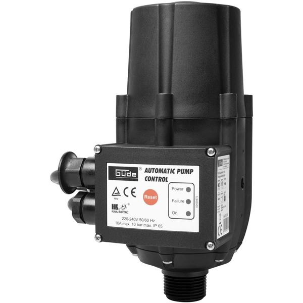 Tlakový spínač s ochranou proti chodu nasucho