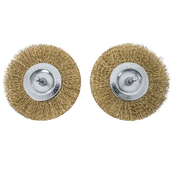 Sada náhradních ocelových kartáčů GFR, 2dílná