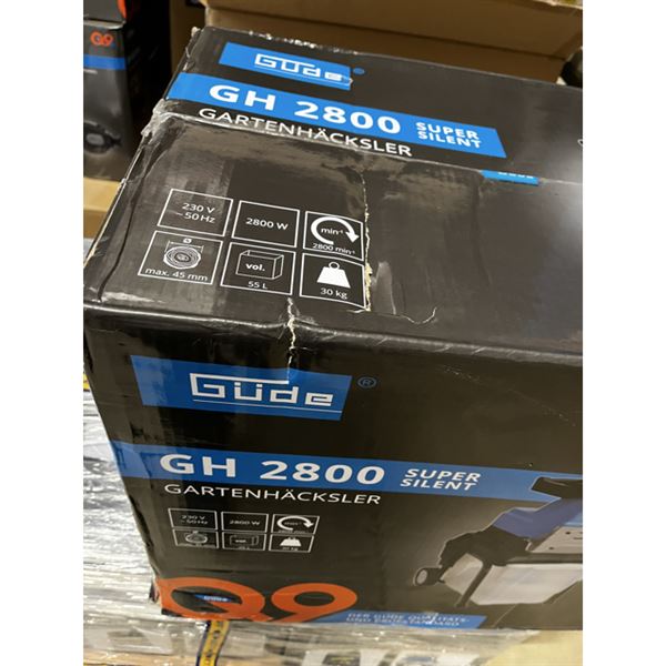 Elektrický štěpkovač GH 2800 SUPER SILENT
