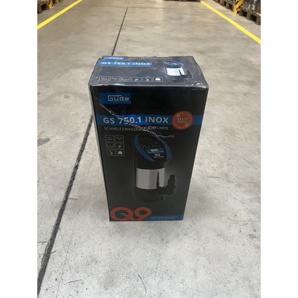 Ponorné kalové čerpadlo GS 750.1 INOX