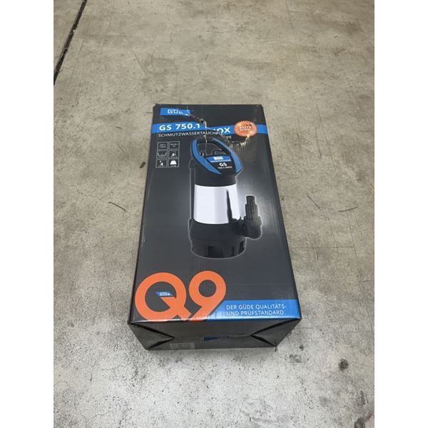 Ponorné kalové čerpadlo GS 750.1 INOX