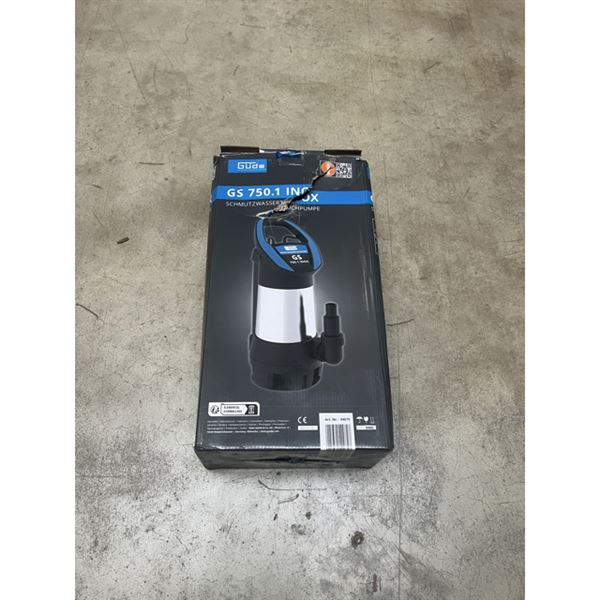 Ponorné kalové čerpadlo GS 750.1 INOX